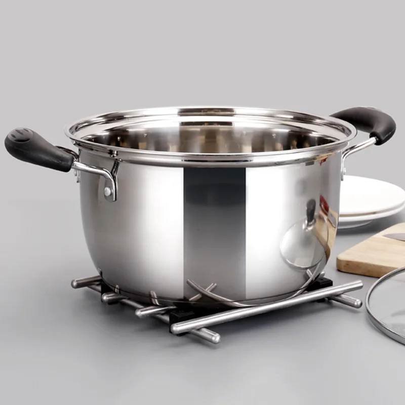 Двойной котелок для супа из нержавеющей стали подходит корейского котелка