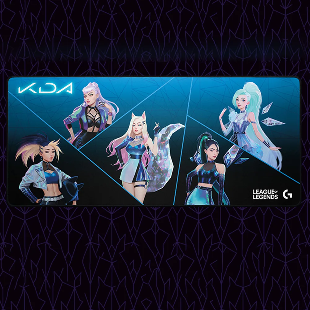 

Logitech XL ClothGaming Mouse Mat KDA G840 Collaboration Limited EditionLarge Desk Mice Pad