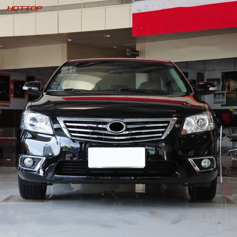Для toyota camry 2009-2011 отделка рулевого колеса внутренняя отделка с блестками Отделка приборной панели внутренняя отделка из красного дерева ABS