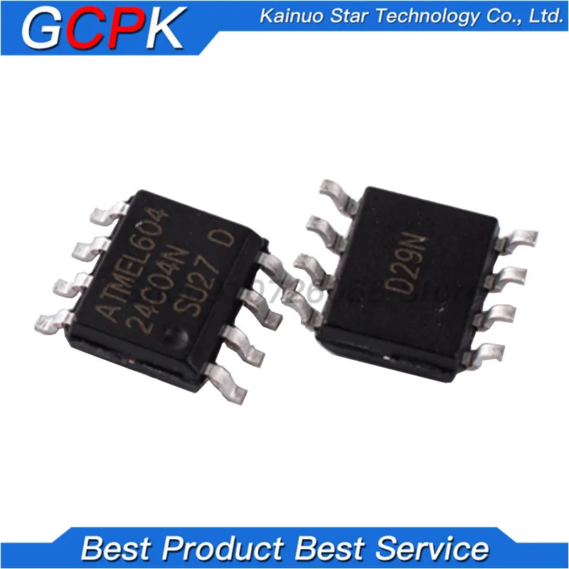 10 шт. AT24C04N SOP-8 24C04 24C04N SMD