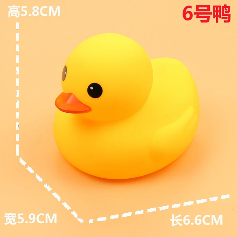 ZWX146-05 Поплавок животное Kawaii воды резиновая утка плавать Забавная детская игрушка утки милая игрушка для детей желтая утка ванная ванна игрушка пляж - Цвет: ZWX146-05