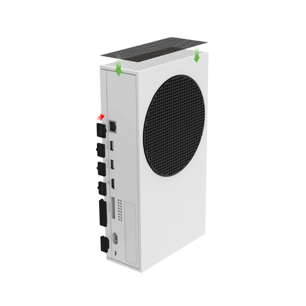 

Brand New High Quality Dust Net Dust Plug Set USB HDMI-compatible Interface Anti-dust Plug for X-box Series S Game Console