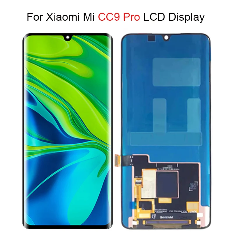 Оригинальный Для Xiaomi Mi CC9 Pro ЖК дисплей для CC9Pro M1910F4E LCD сенсорный экран дигитайзер