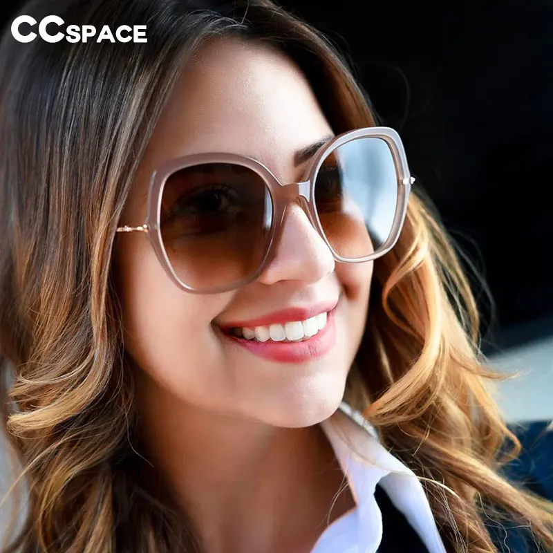 48190 квадратные градиентные линзы солнцезащитные очки для мужчин и женщин Модные