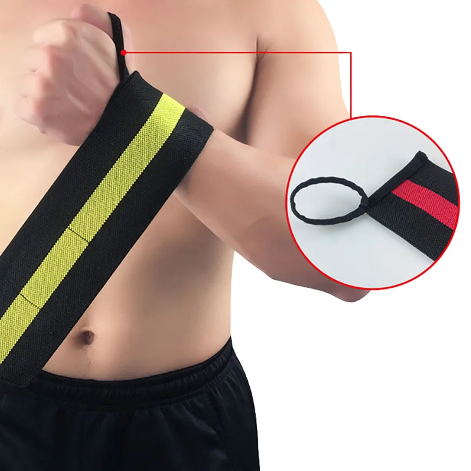 KoKossi 1 Pcs Special Sports Wristband Compression Fitness Weightlifting Training Wrist Sprain Booster Bandage Protector | Спорт и