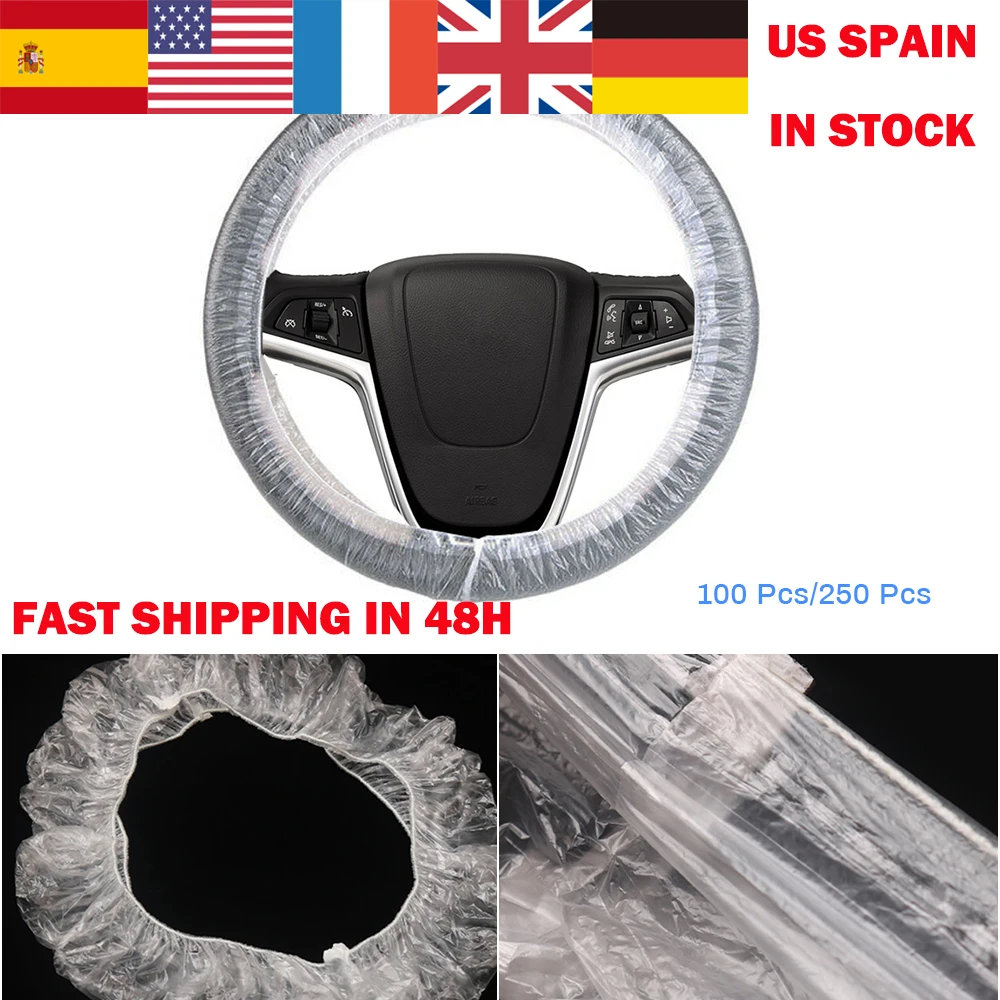 США Испания Быстрая доставка Универсальный одноразовый PE прозрачный чехол