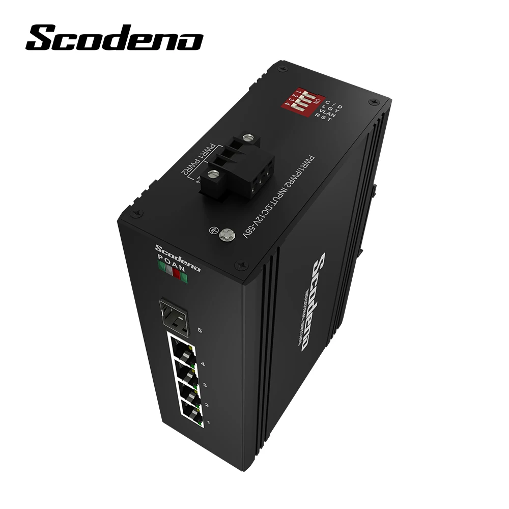 Scodeno 4    DIN-Rail   , 1SFP , IP40
