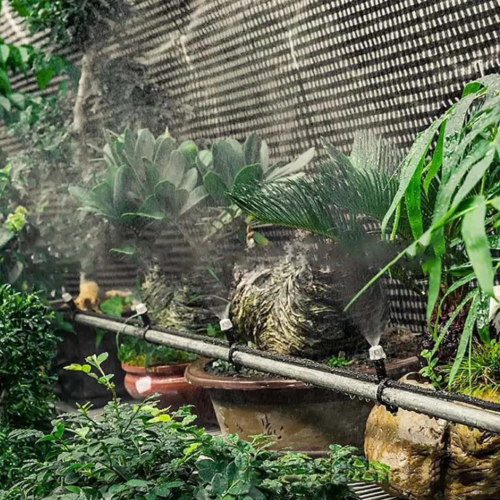 10 м наружная система охлаждения внутреннего дворика с вентилятором Водяной