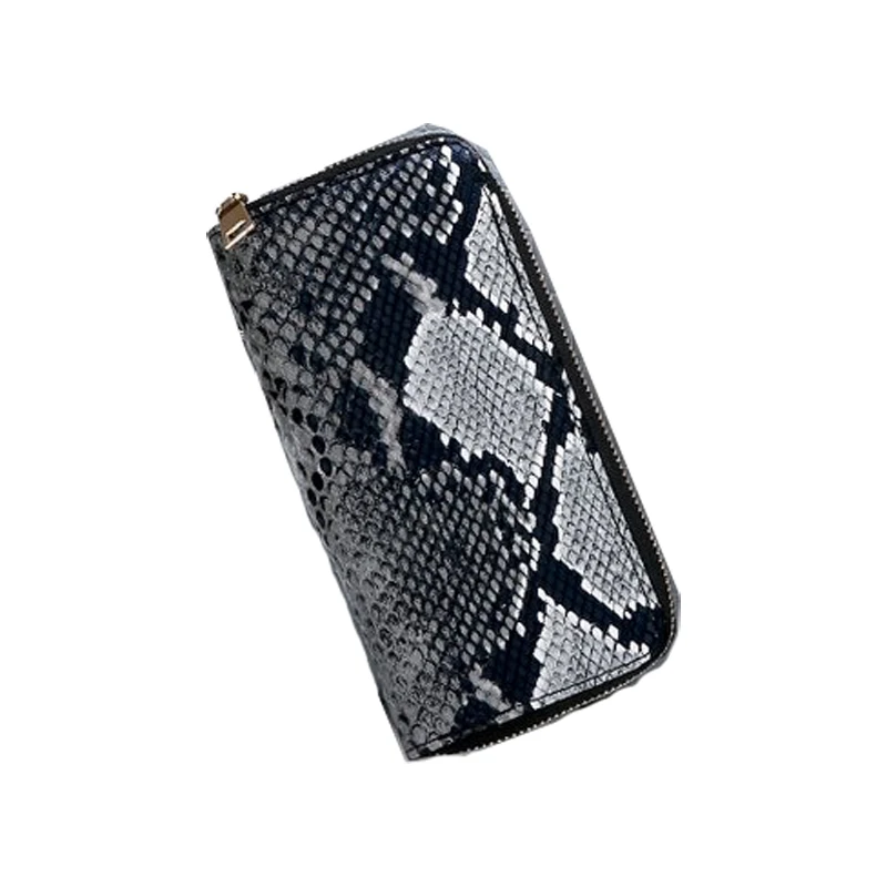 gray wallet Роскошная женская сумка высокого качества, Классическая сумка с крокодиловым узором, брендовая дизайнерская Большая вместительная сумка через плечо - Цвет: gray wallet