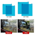 100 паралот Анти-туман автомобиля зеркало окно защитная пленка для автомобиля зеркало заднего вида зеркальная защитная пленка Водонепроницаемый непромокаемые