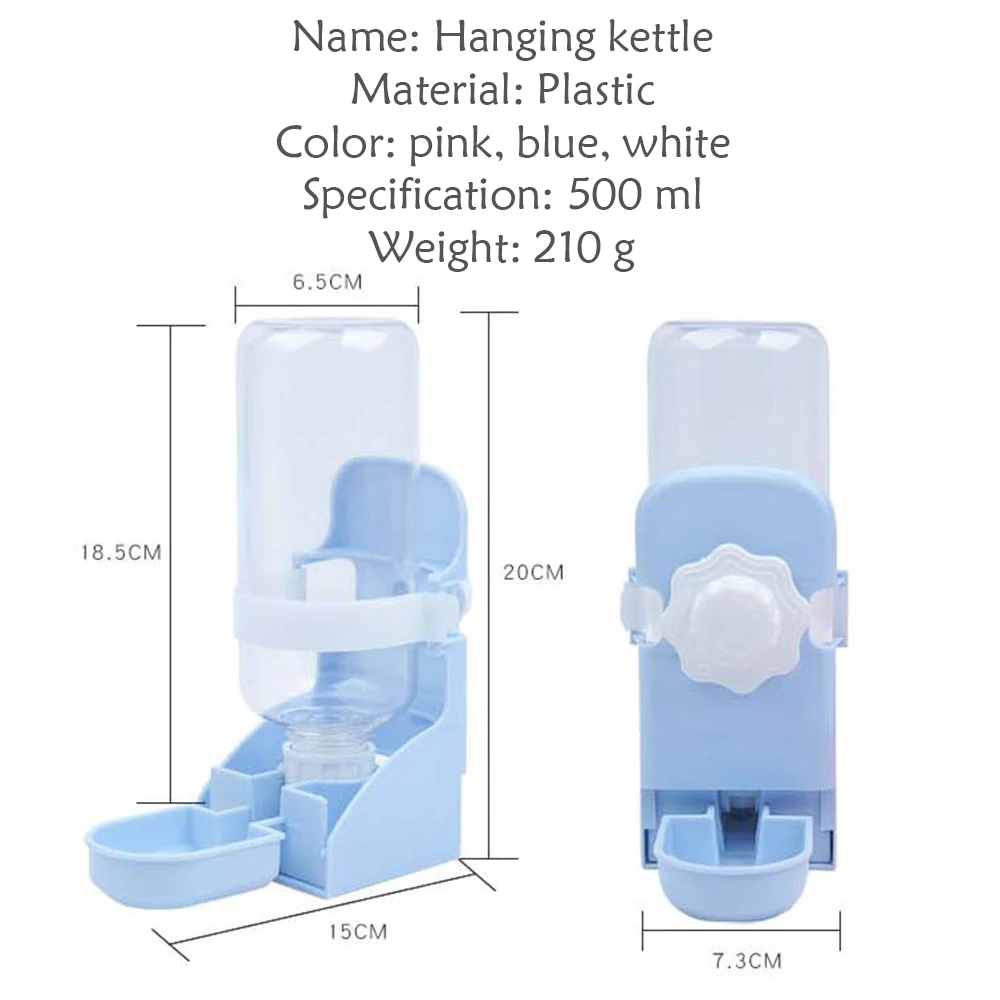 500 мл домашние Попугаи Птицы для того чтобы поить голубь кролик питьевой воды