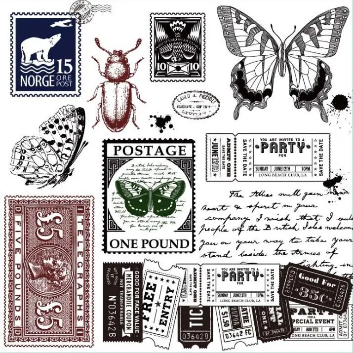 1 шт. прозрачный силиконовый штамп для скрапбукинга|Штампики| |