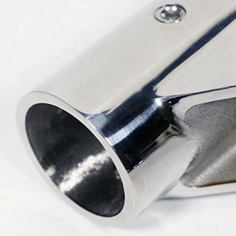 

2 Pcs Marine Stainless Steel Folding Swivel Coupling Pipe Connector Boat Fitting Connector 25.5mm & 22.4mm