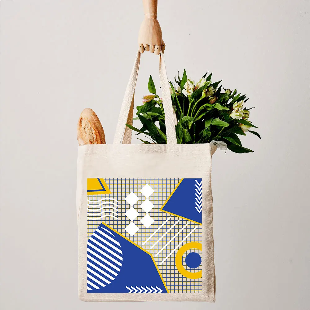Christmas bag 05 Эко Пользовательские Хлопок Холст tote напечатанные дружественные сумки с логотипом дизайна многоразовые индивидуальные Складные хозяйственные молнии тканевые сумки - Цвет: Christmas bag 05
