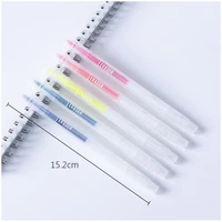 5pcs double head erasable fantasy highlighter set practical drawing painting marker pens art gift office school supplies h6059