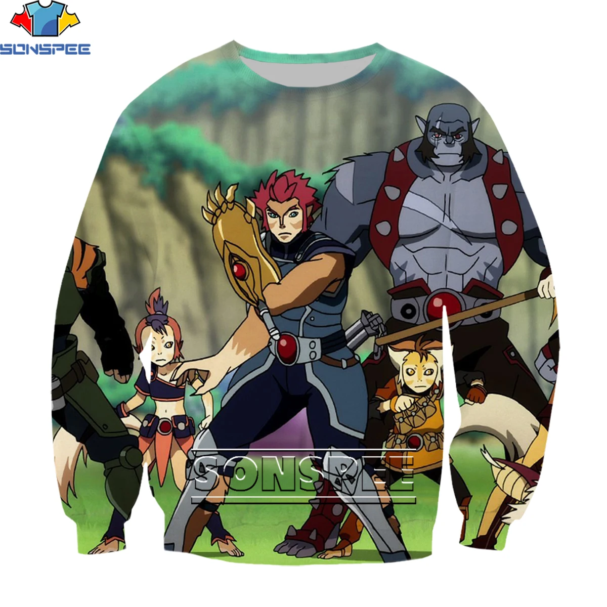 Свитшот мужской/женский SONSPEE с 3D-принтом верных животных немецкой овчарки