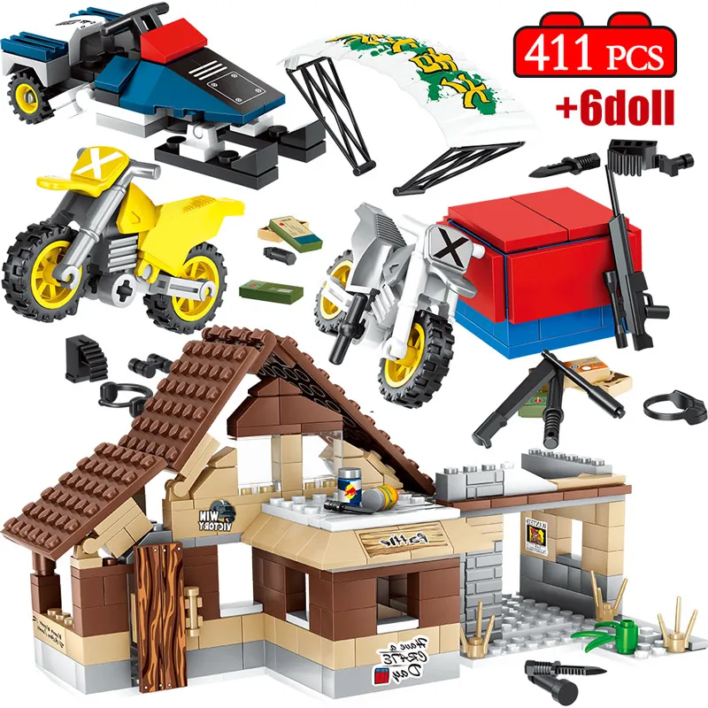 411 шт. Детский конструктор солдат джедая|Блочные конструкторы| |