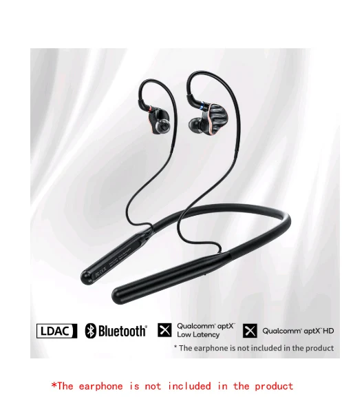 Шейный обод FiiO LC-BT2 CSR8675 + AKM AK4331 DAC Sports Bluethooth 5 0 кабель MMCX/0 78 мм разъемы SBC/AAC/aptX/LDAC |