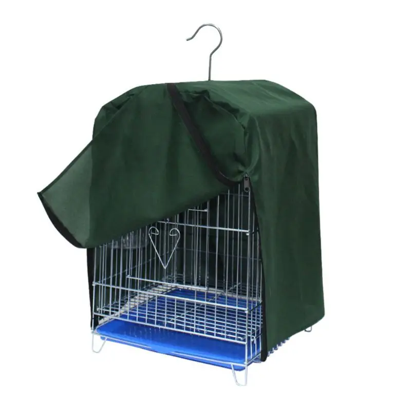 Квадратный чехол для птичьей клетки Обложка попугая плотная Солнцезащитная