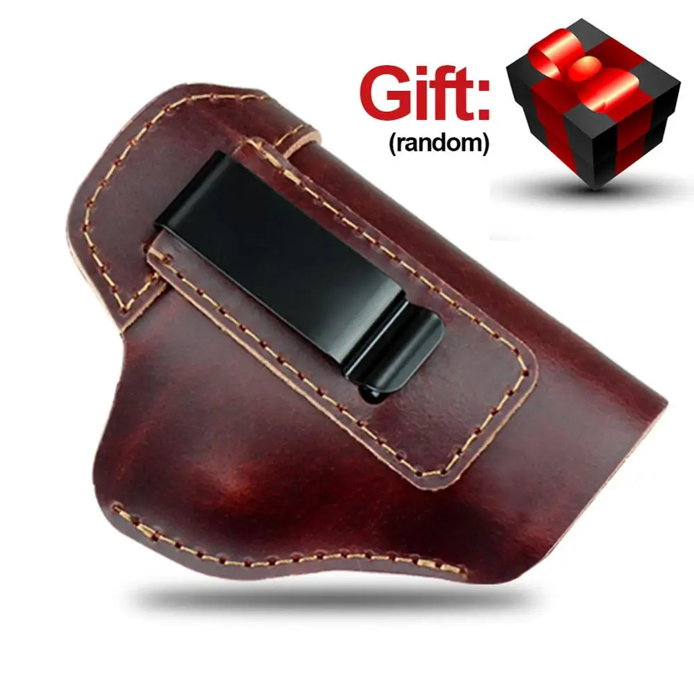 

Кобура для ношения из скрытой кожи для Sig Sauer P226 SP2022 P229 P250 Glock 17 19 43 Beretta 92, кобура, аксессуары