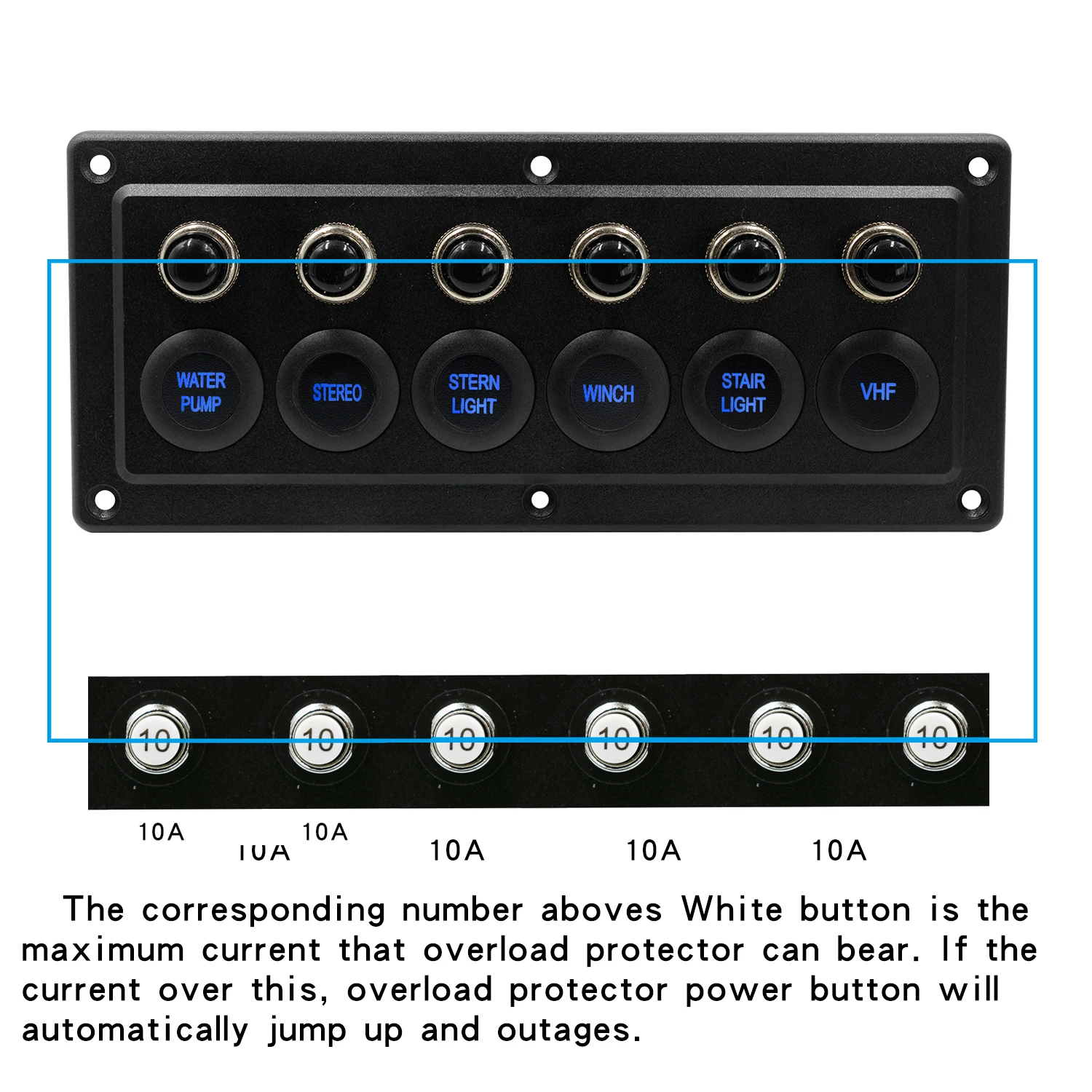 Высококачественная 6 полосная Одиночная сенсорная панель модифицированное