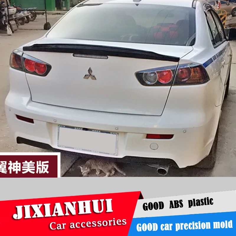 Спойлер для Mitsubishi Lancer LACCER 2013-2018 спойлер из АБС-пластика заднего крыла автомобиля