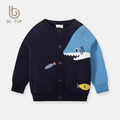 

Children's Sweater Cardigan 2021 New Children's Clothing Autumn Winter Baby Clothing Boys Knit Sweater Jacket Toddler Outwear