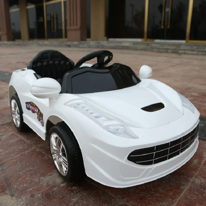 

Free Shipping Special Offer With Remote Control light Music Children Electric Ride On Car Vehicle Four Wheel Drive Baby Toys Sit