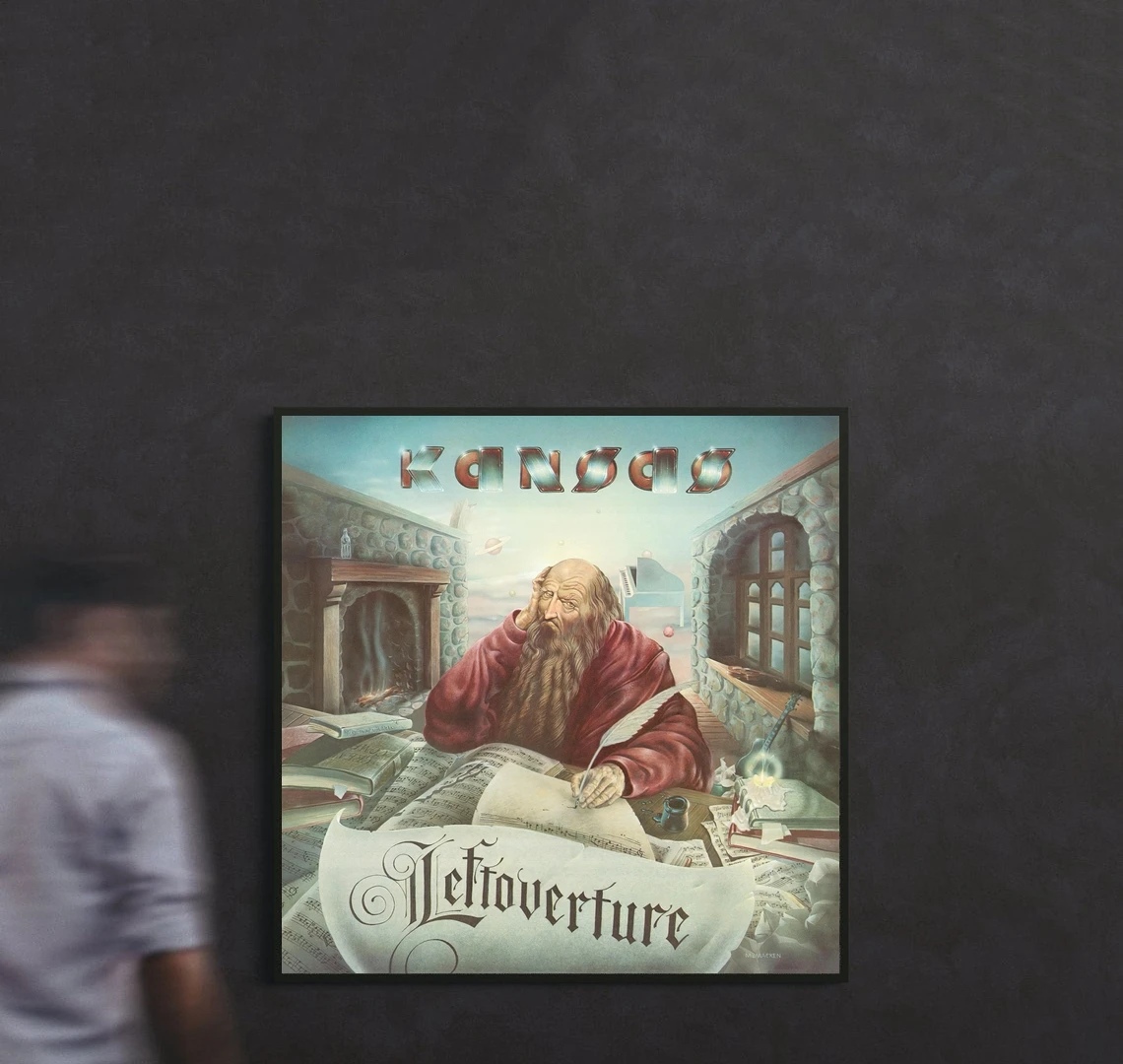 Kansas - Leftoverture Music Album Cover Poster Canvas Print Rap Hip Hop Star Singer Wall Painting Decoration