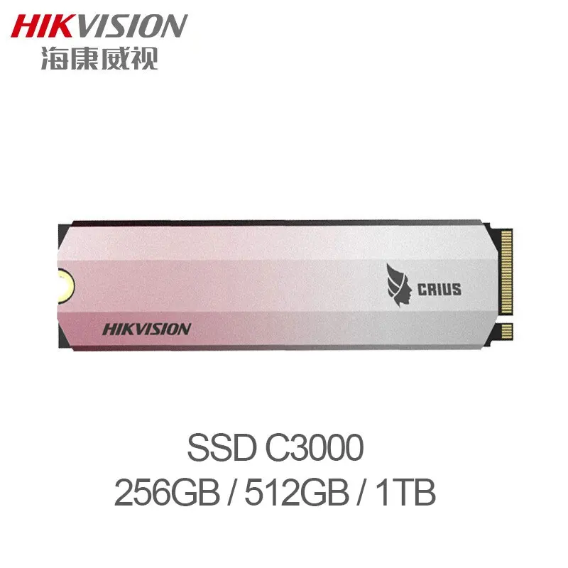 Твердотельный накопитель Hikvision SSD C3000 256 ГБ 512 1 ТБ M.2 2280 PCle3.0x4 интерфейс NVMe для