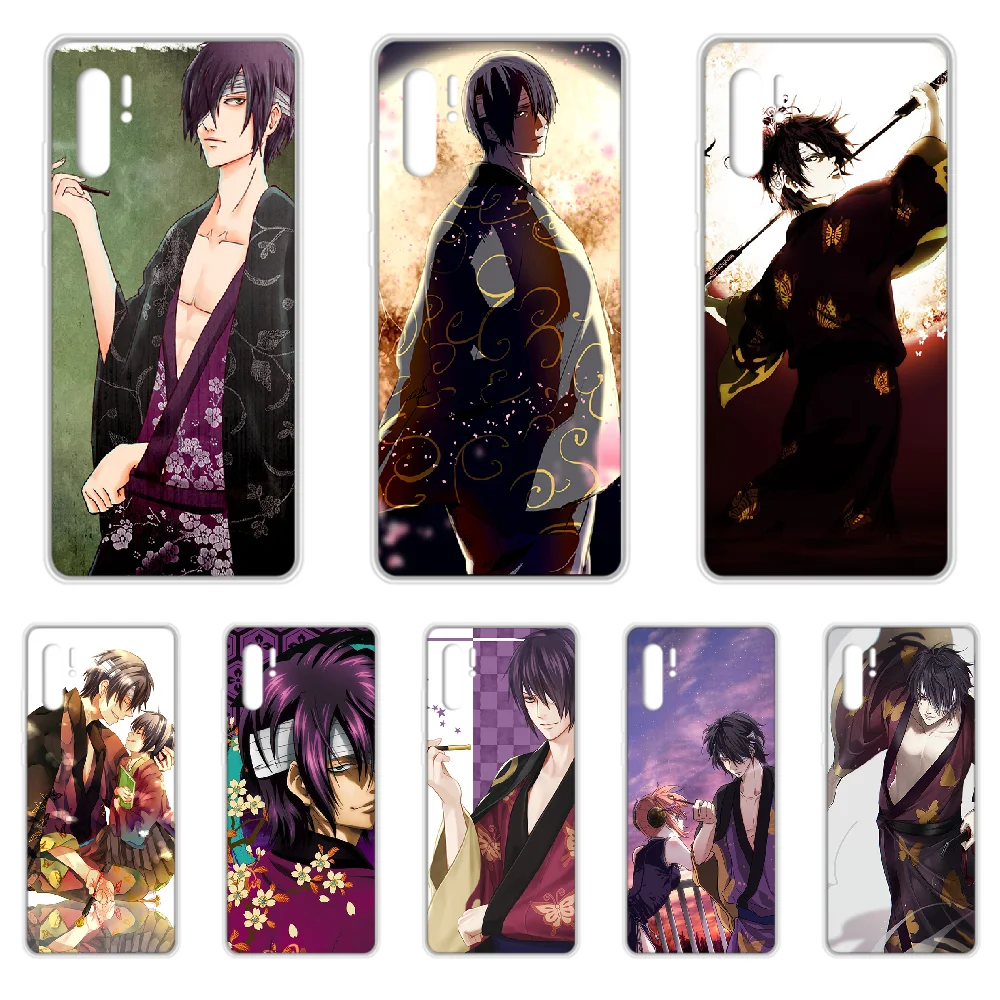 Чехол для телефона GINTAMA Takasugi Shinsuke чехол HUAWEI p 8 9 10 20 30 40 P pro Smart 2017 2019 Z lite прозрачный
