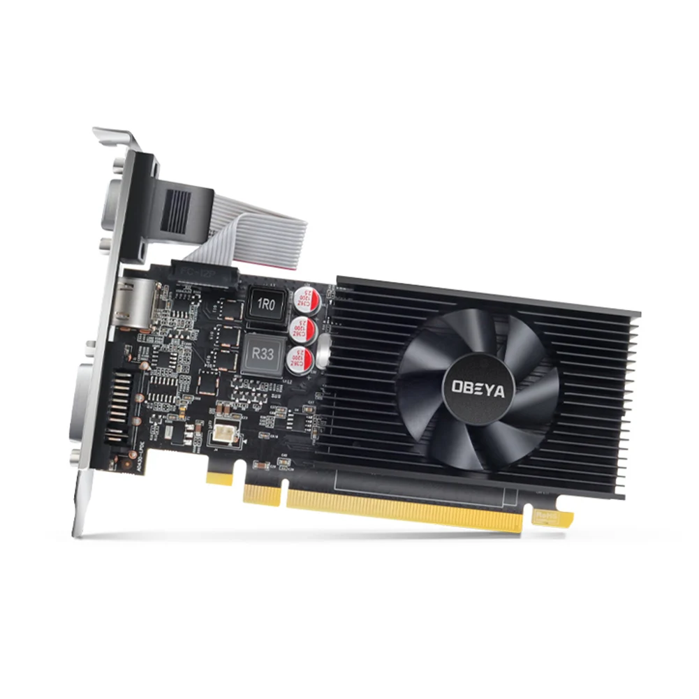 

Graphics Cards OBEYA GT730 Original Game Video Card 4GB 128Bit Desktop PC Graphics Cards Gaming Video Card GPU PC Graphics Card