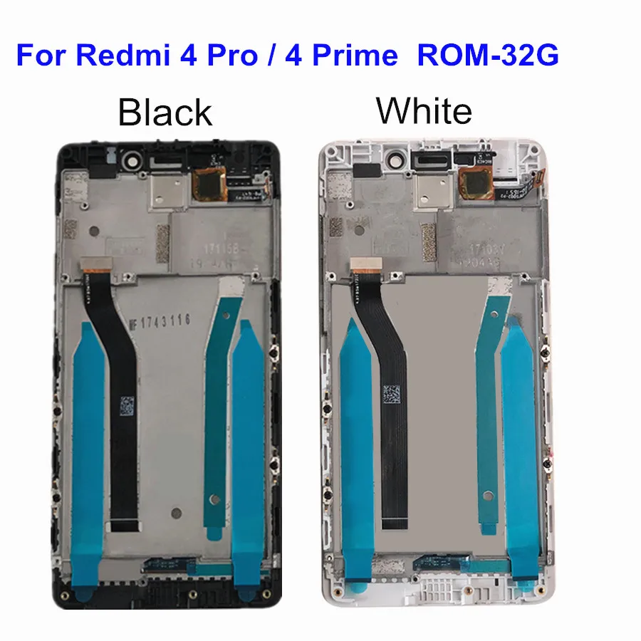 5.0“ For Xiaomi Redmi 4 Pro ROM-32G LCD Screen Display+Touch Panel Digitizer Assembly with Frame Prime Display | Мобильные