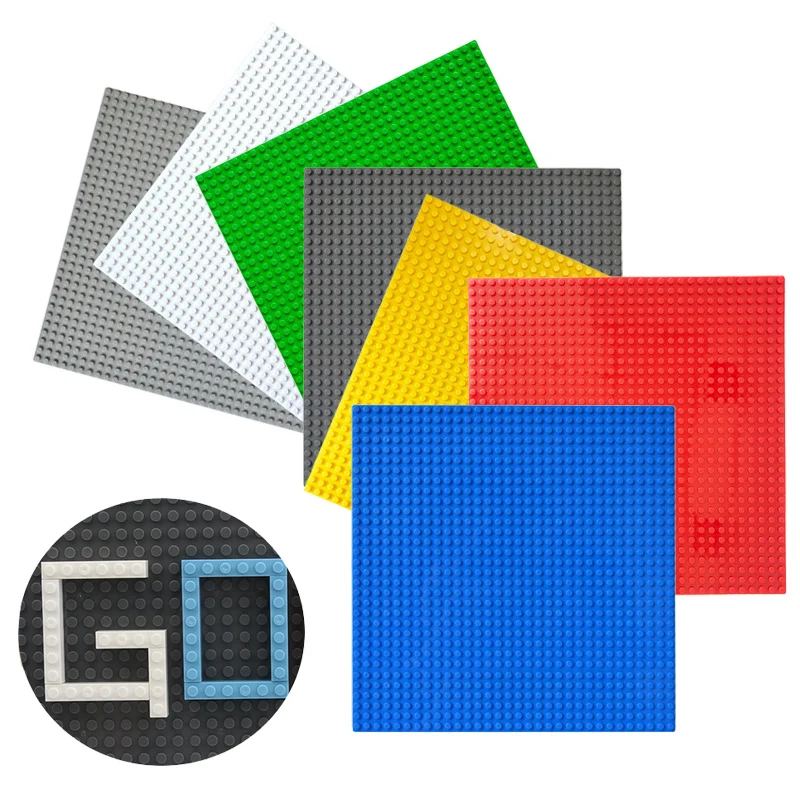 32*32 точки классические базовые Пластины совместимы с LegoINGlys CityBricks плиты фигурки DIY