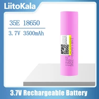 new liitokala 35e original power 18650 lithium battery 3500mah 3 7v 25a high power inr18650 for electrical tools