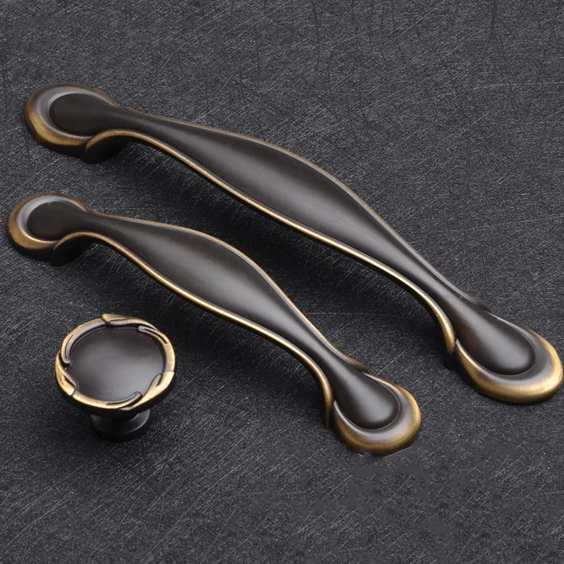 Цинковый сплав/ручки шкафа кухонный шкафчик искусственная дверь|Ручки шкафа| |