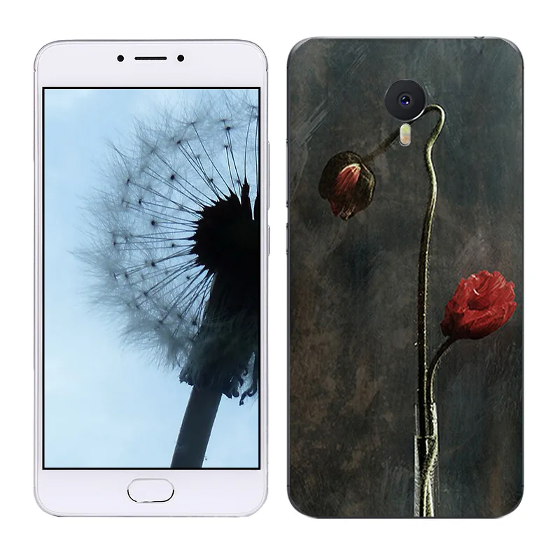 Мягкий ТПУ задний чехол для Meizu M3 Note Обложка необычная окрашенная чехлы телефонов