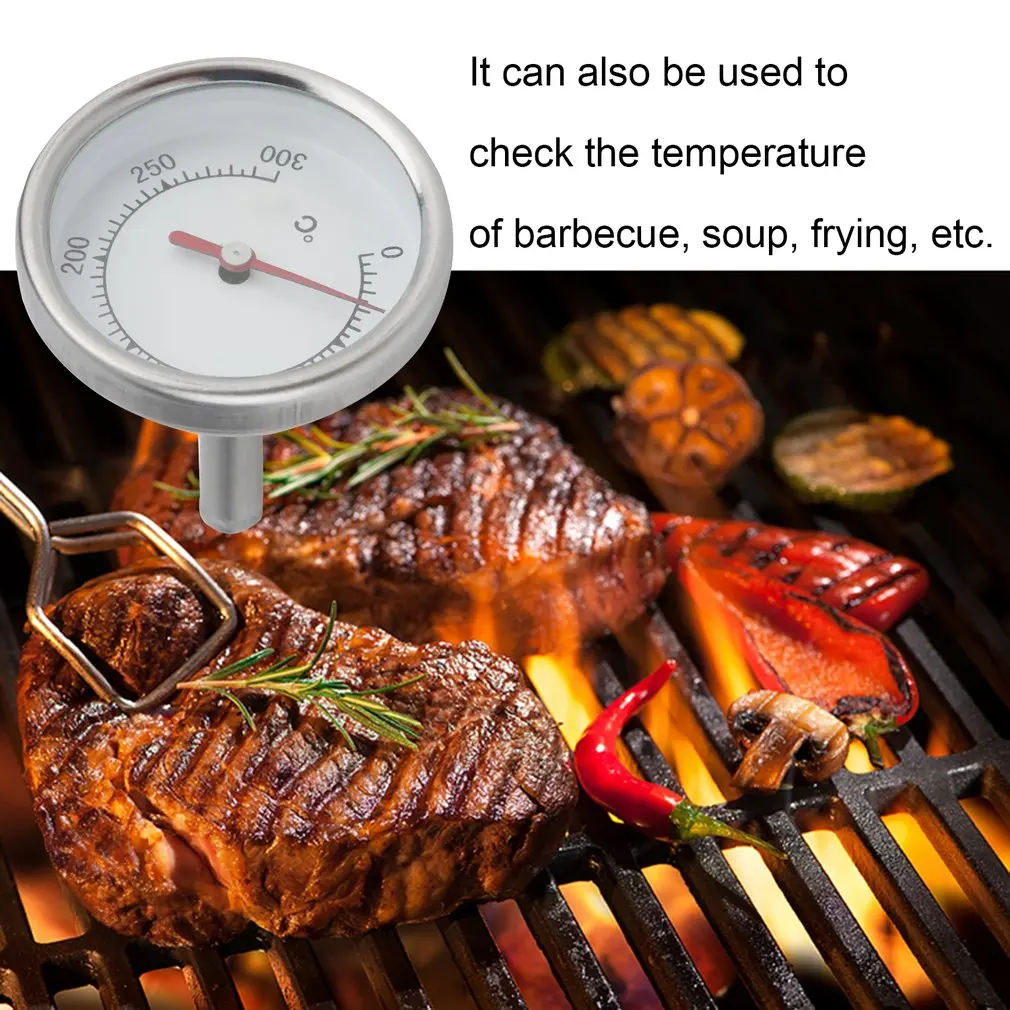 

0-300 Celsius Stainless Kitchen Food Cooking Coffee Milk Frothing Thermometer Practical Kitchen Thermometer