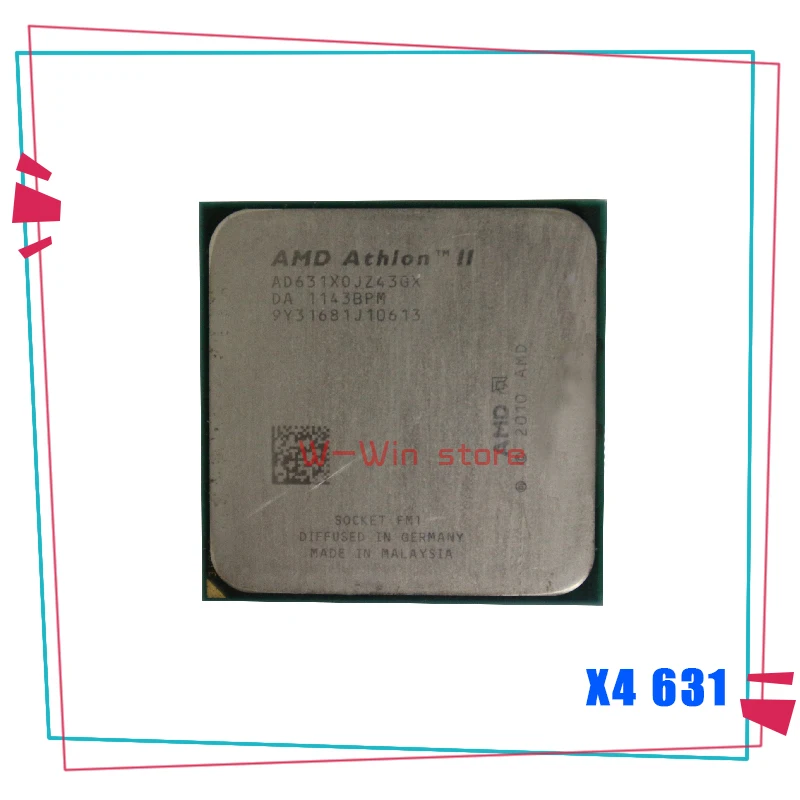 Процессор AMD Athlon II X4 631 2 6 ГГц 4-ядерный Socket FM1 | Компьютеры и офис