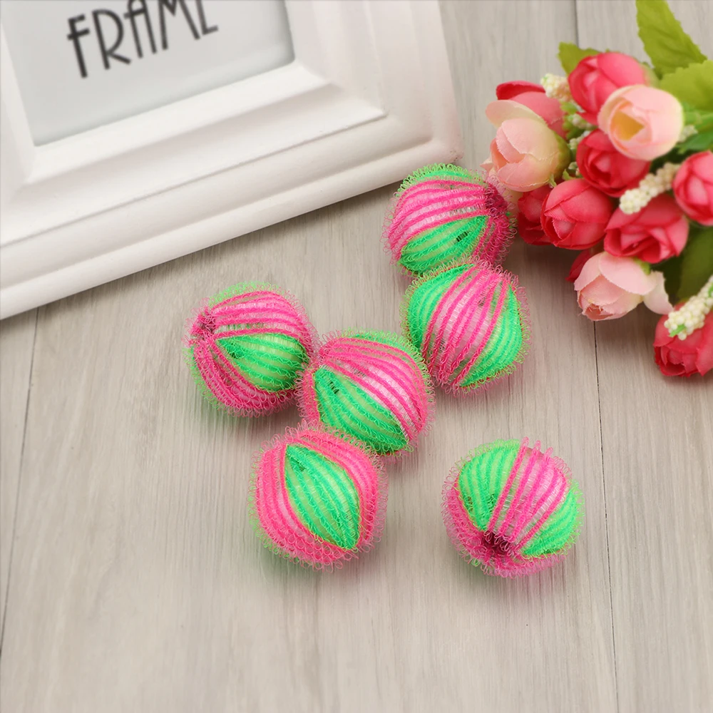 

6pcs Remover Magic Hair Removal Laundry Ball Clothes Personal Care Hair Ball Washing Machine Cleaning Ball Grabs For Fuzz Hair