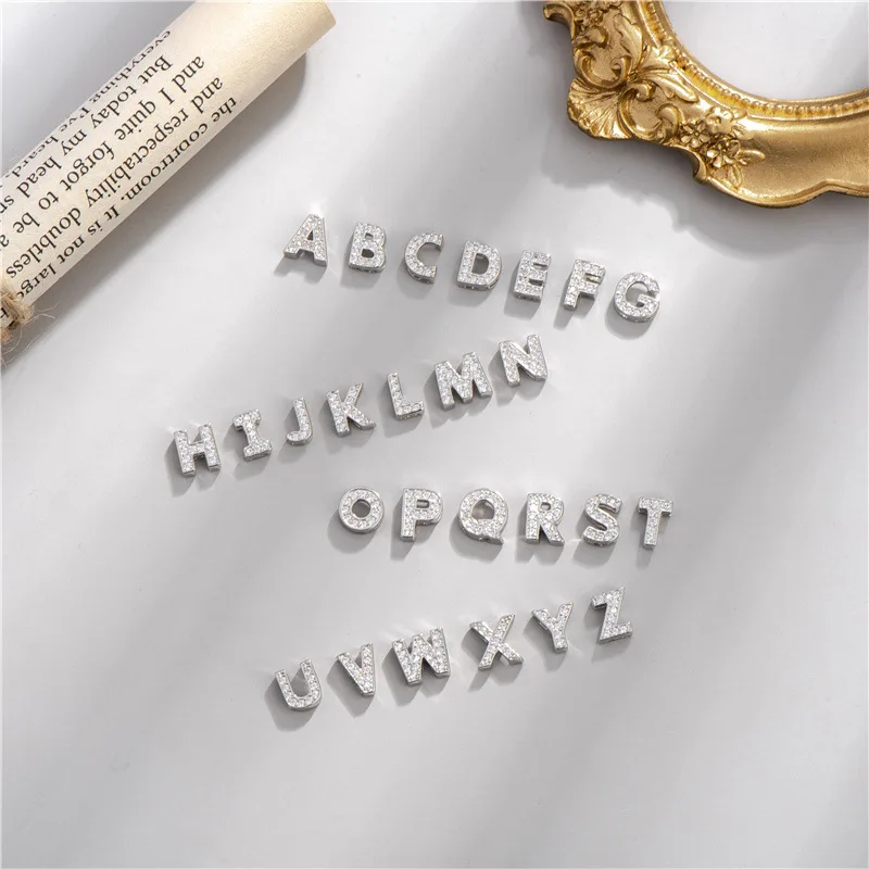 Подвеска женская из серебра 925 пробы с 26 буквами | Украшения и аксессуары