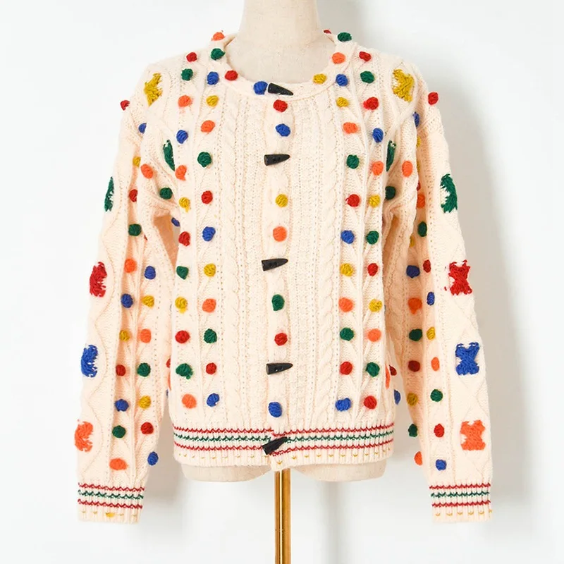 

Кардиган женский вязаный на пуговицах, на осень/зиму