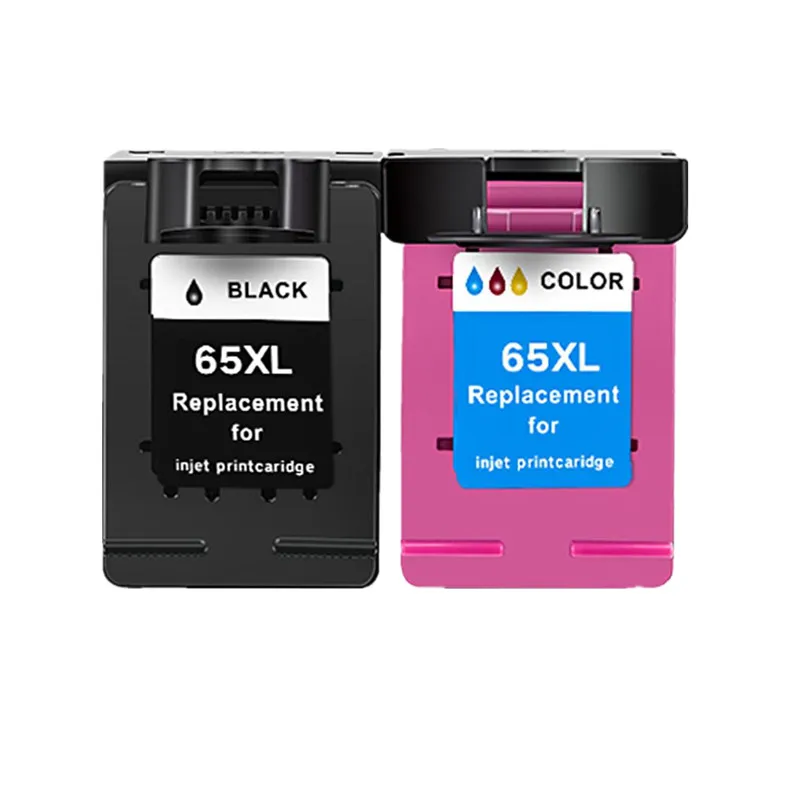new version ink cartridge 65xl for hp 65 xl cartridge for hp65xl for hp65 for hp envy 5010 5020 5030 5032 5034 5052 5055 printer free global shipping