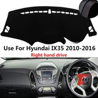 taijs factory casual leather car dashboard cover for hyundai ix35 2010 2011 2012 2013 2014 2015 2016 right hand drive