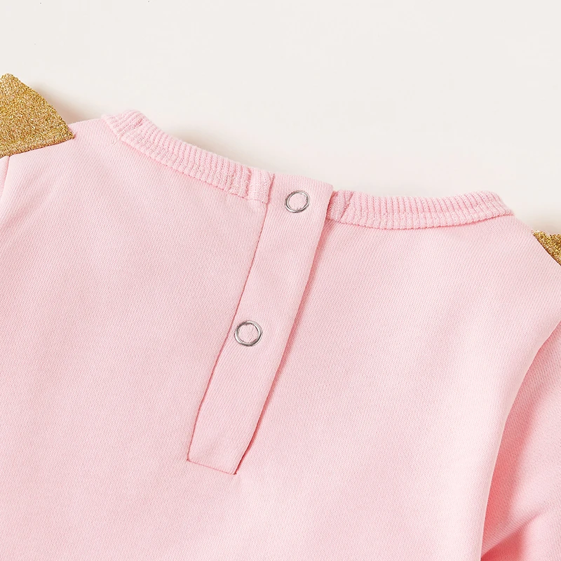 Menoea/Одежда для маленьких девочек Сезон осень зима Боди малышей Детские