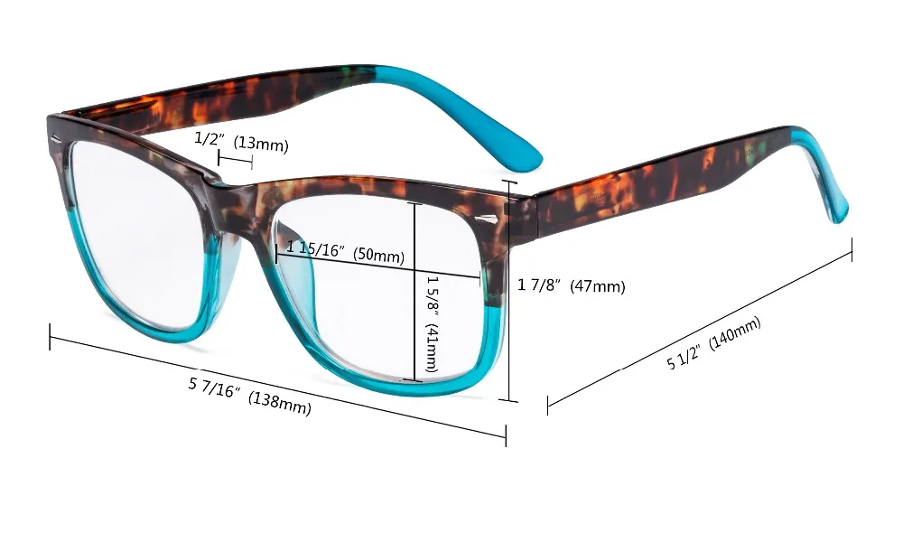 R080D Eyekepper женские очки для чтения-3 пакет большие линзы Стильные Читатели для женщин
