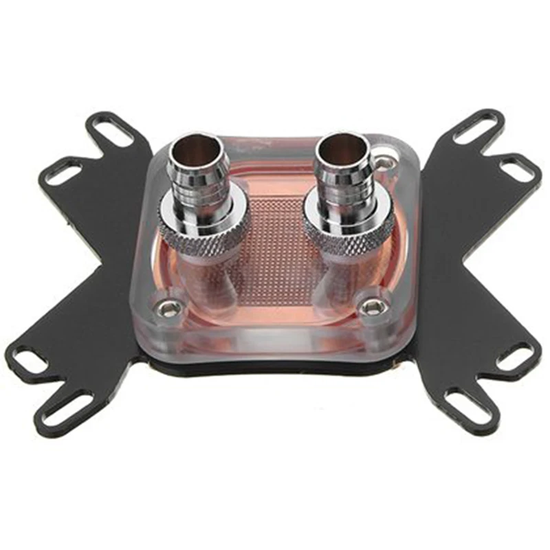 Блок водяного охлаждения для LGA 1155 2011 AMD AM3 медный кулер процессора радиатор