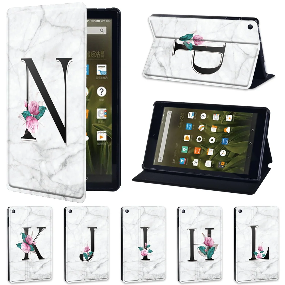 

For Amazon Fire 7 (5th/7th/9th)/HD 8(6th/7th/8th/10th Gen)/HD 10(5th/7th/9th Gen)Tablet Case Pattern Protector Cover + Stylus