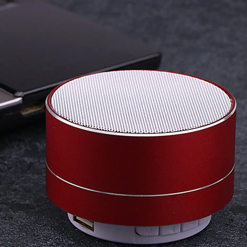 Металлическая Беспроводная Колонка A10 портативная маленькая домашняя колонка