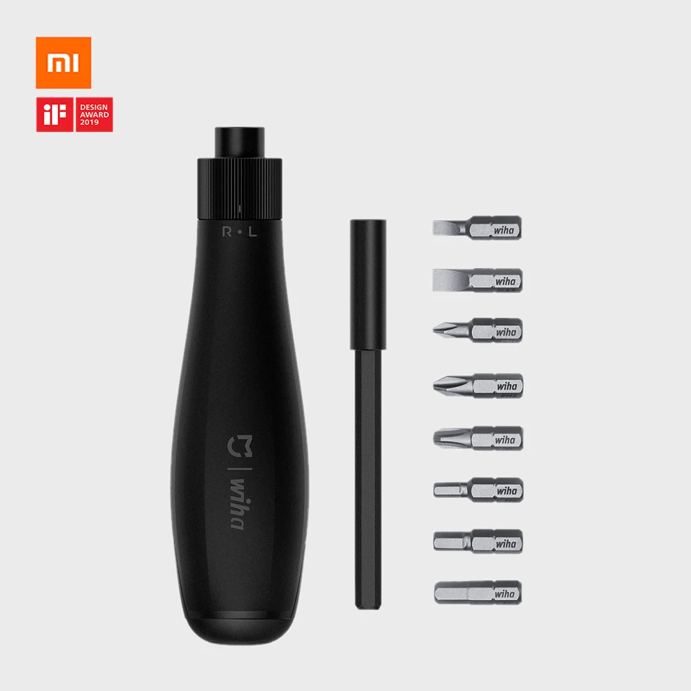 Xiaomi Mijia Wiha Отвертка Набор прецизионных магнитных бит 8 в 1 ежедневного использования DIY Отвертка Набор для дома